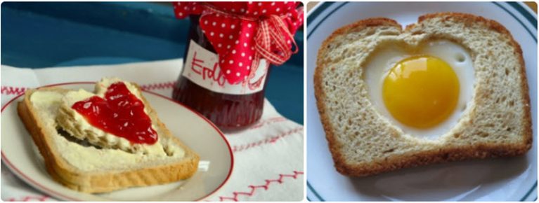 Оригинальная подача завтрака