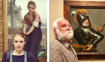 Люди, которые случайно нашли своих двойников в музее