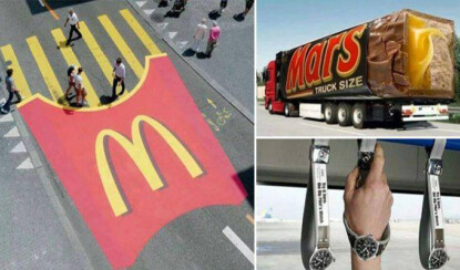 20 гениальных шедевров наружной рекламы