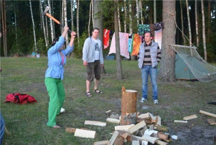 Женщины, которых трудно назвать слабым полом (28 фото)