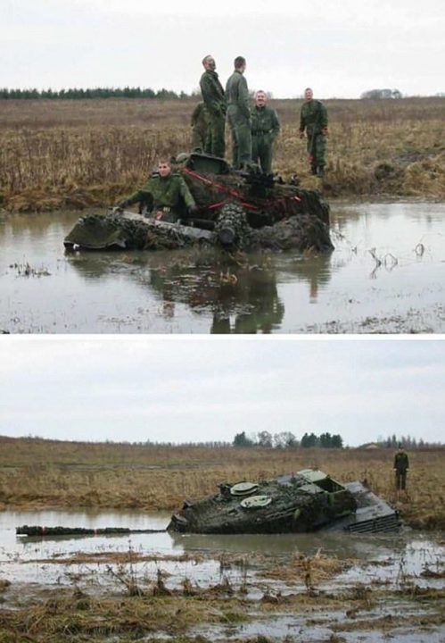 Некоторым танкистам не помешают дополнительные уроки вождения (17 фото)