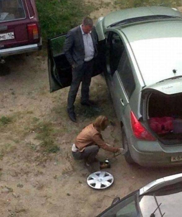 Женщины, которых трудно назвать слабым полом (28 фото)