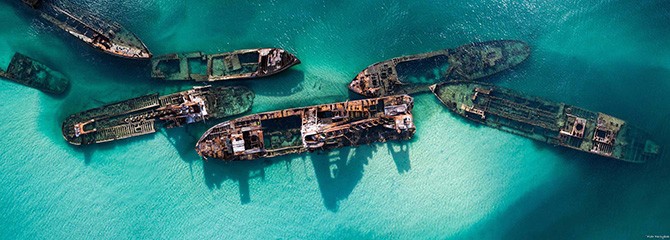 Самые красивые фотографии с дрона (20 фото)