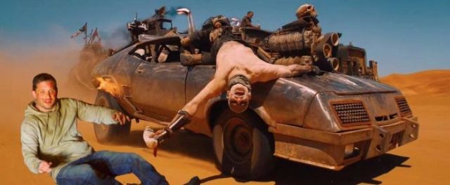 Кадр с актером Томом Харди стал мемом Рунета (22 фото)