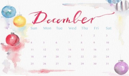 Интересные даты декабря