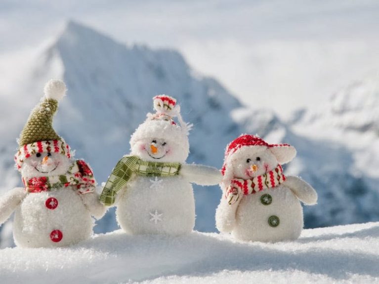 Очень разные, но очень снежные