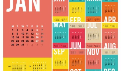 Интересные даты января