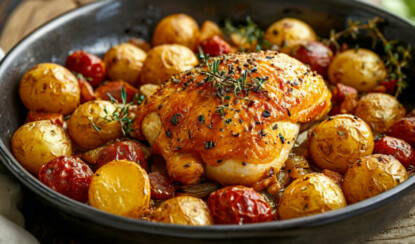 Цыплёнок с чоризо и картофелем: сытный и вкусный рецепт