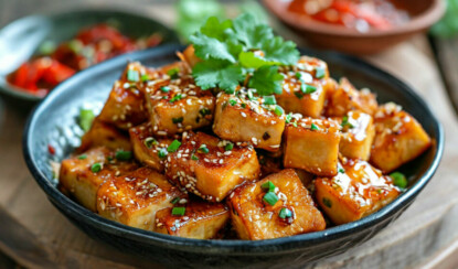 Жареный тофу под острым маринадом: вкусный и пикантный рецепт