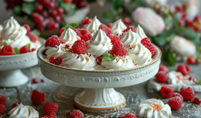 Безе-меренги — диетический десерт балерин