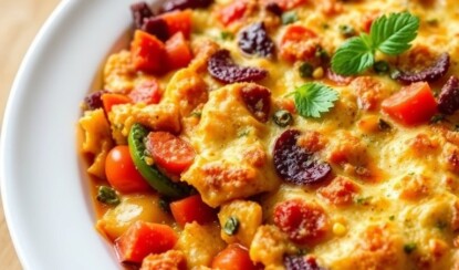 Слоеная овощная запеканка: вкусный и полезный рецепт