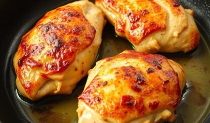 Нежные и румяные куриные грудки – рецепт с йогуртом и специями