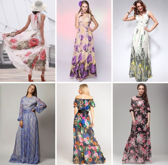 Как выбрать длинное платье