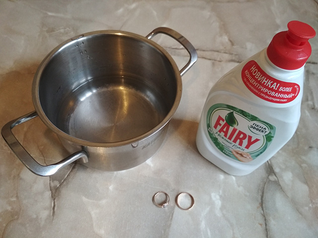 Как чистить золото в домашних условиях, способы и методы