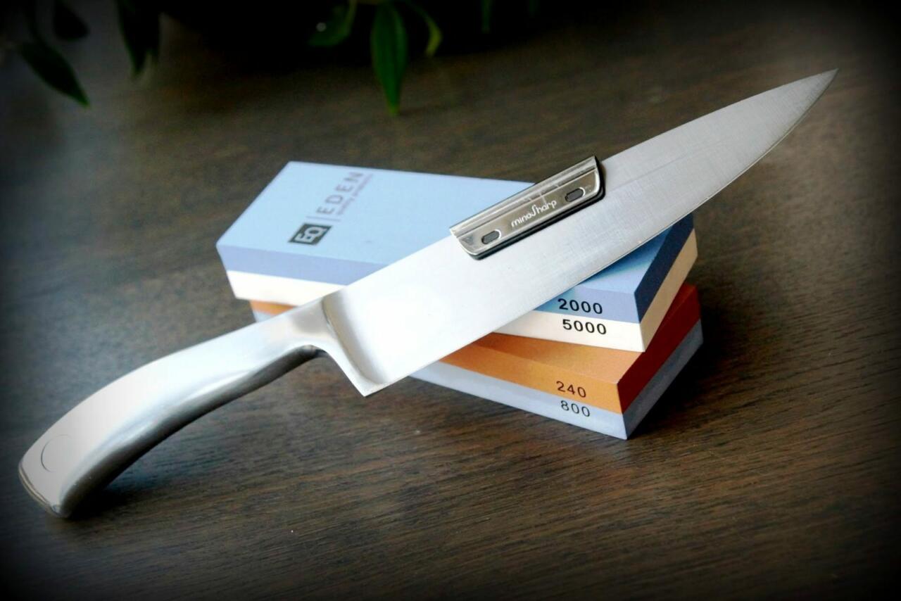 Как правильно точить ножи?