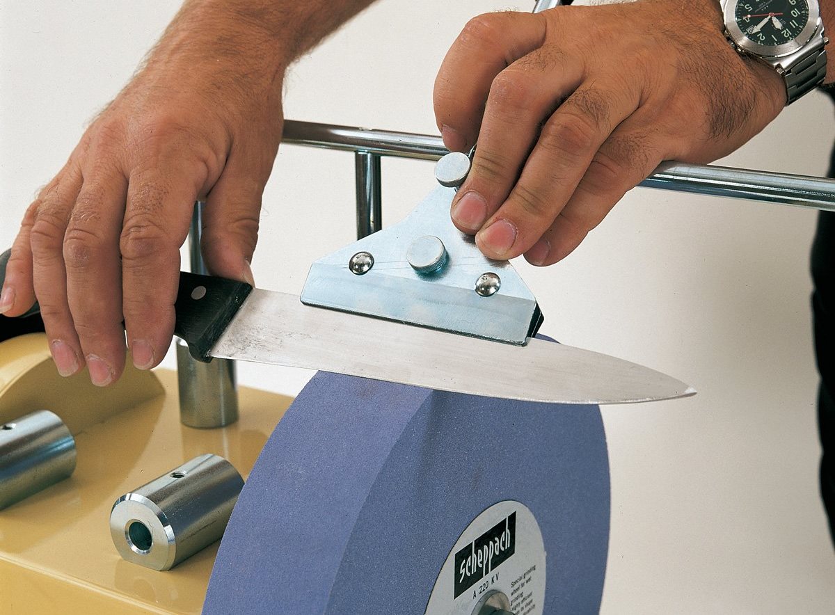 Как правильно точить ножи?