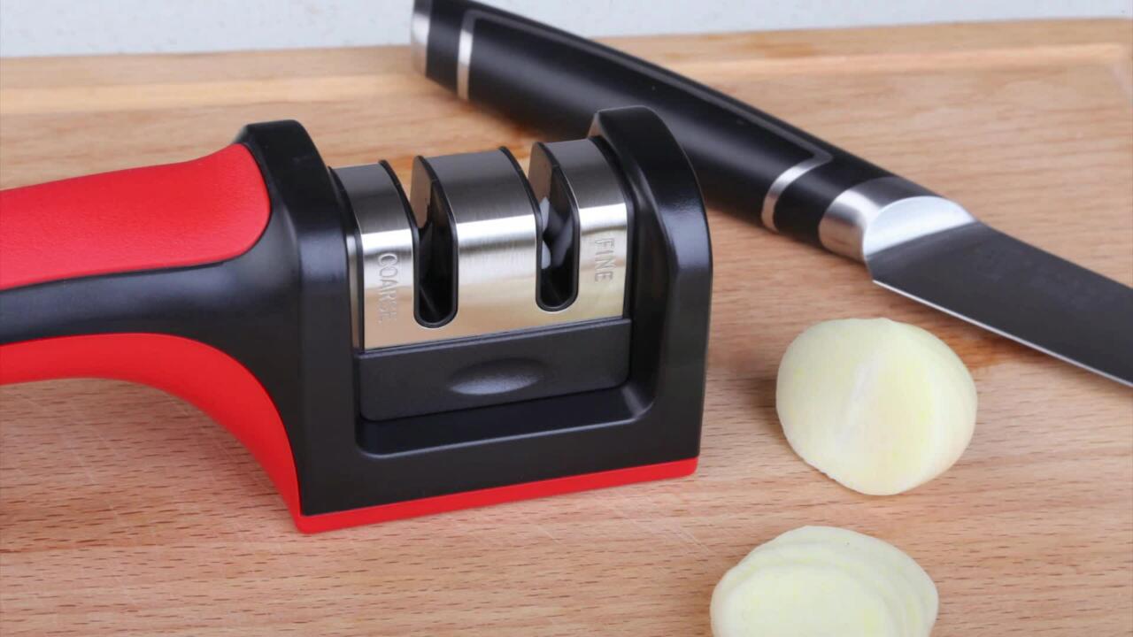 Как правильно точить ножи?