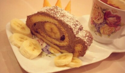 Банановый рулет