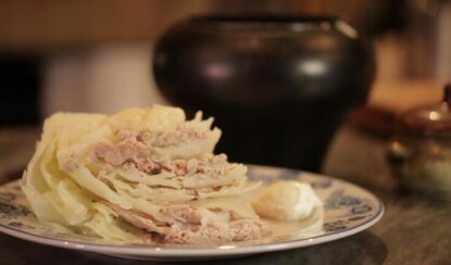 Фаршированная капуста (по-литовски)