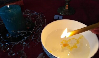 Гадание на воске и воде