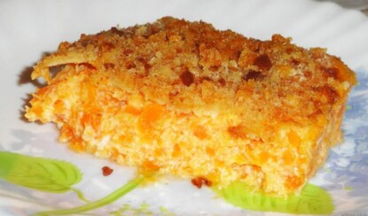 Овощная запеканка с творогом