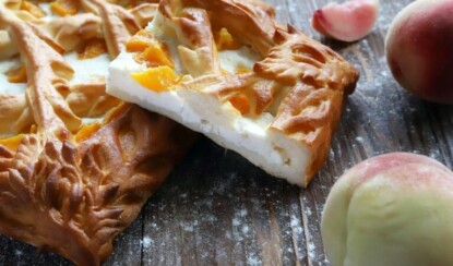 Пирог с творогом