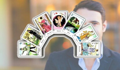 Цыганские карты — Что он делает сейчас — 1 карта