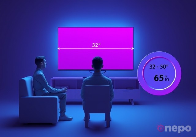 Как выбрать диагональ телевизора для спальни, гостиной или кухни? Таблицы и советы