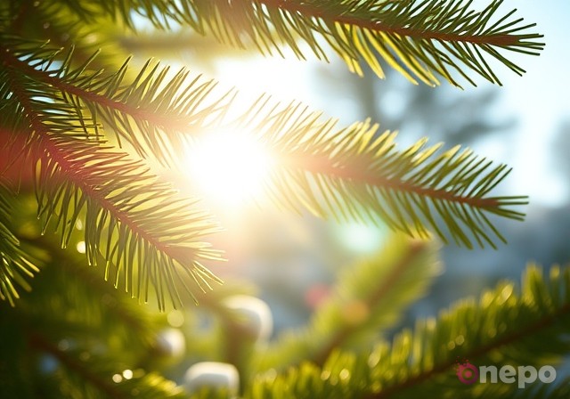 Почему ёлки всегда зелёные и не желтеют зимой