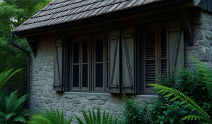 Зачем раньше закрывали окна ставнями: история и значение