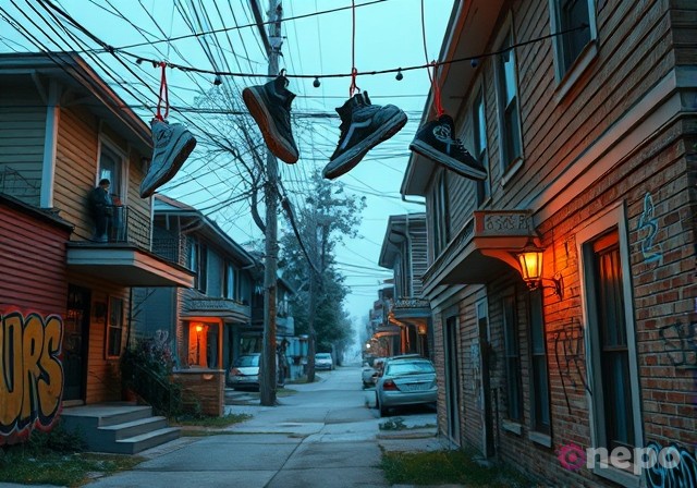 Загадка улиц: зачем раньше забрасывали кроссовки на провода?