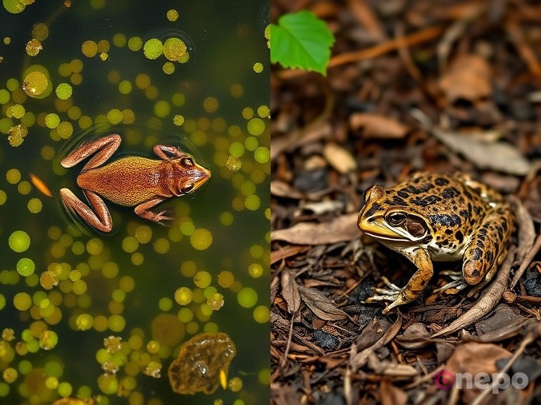 Чем отличается жаба от лягушки?