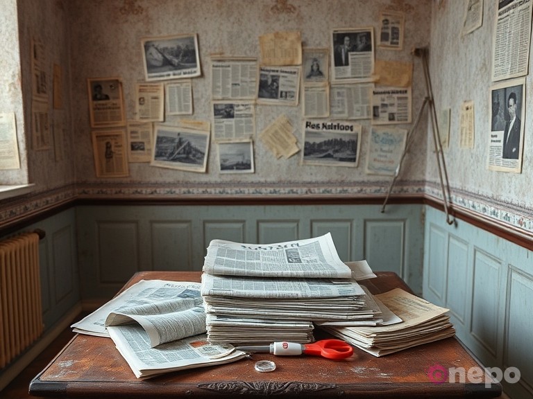 Зачем раньше клеили газеты на стены: история и причины