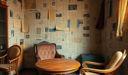 Зачем раньше клеили газеты на стены: история и причины