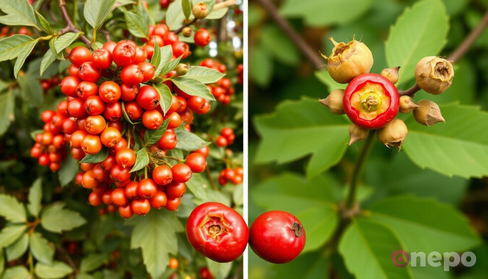 Как отличить розу от шиповника: основные различия и советы по выбору