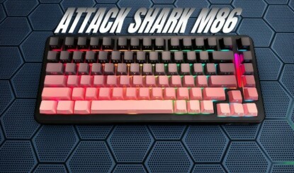 Обзор механической клавиатуры Attack Shark M86: акула, которая кусает за удобство